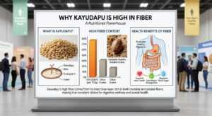 why kayudapu high in fiber